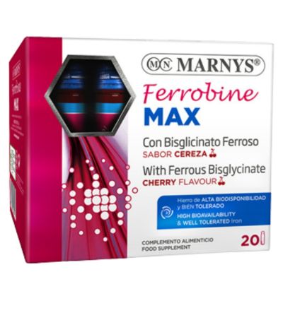 Ferrobine Max 20 Viales Marnys