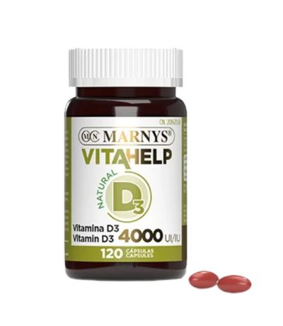VitaHelp Vitamina-D3 4000Ui 120 Perlas Marnys