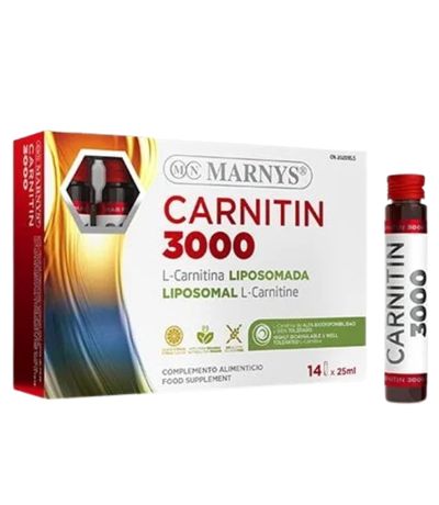 Sport L-Carnitin 3000 14x25ml Marnys