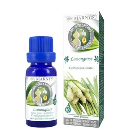 Aceite Esencial Alimentario Lemongrass 15ml Marnys