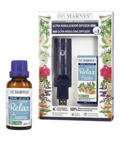 Combo Usb Nebulizador y Sinergy Relax 1ud Marnys