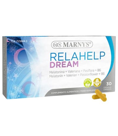 Relahelp Dream Vegan 30caps Marnys
