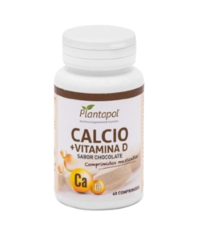 Calcio Y Vitamina D Sabor Choco 60comp Planta-Pol
