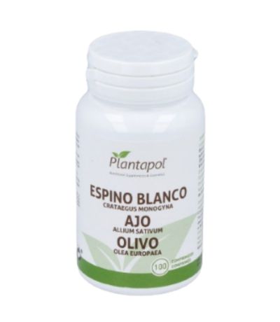 Espino Blanco Ajo Olivo 100comp Planta-Pol