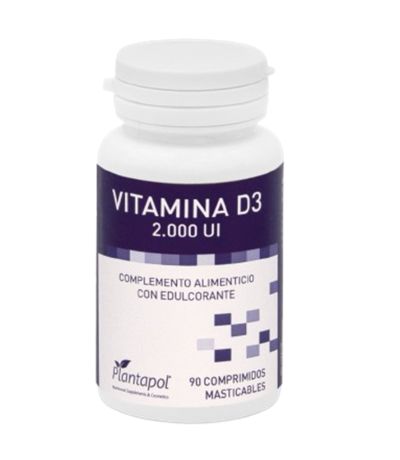 Vitamina D3 2000Ui Masticables 90comp Planta-Pol