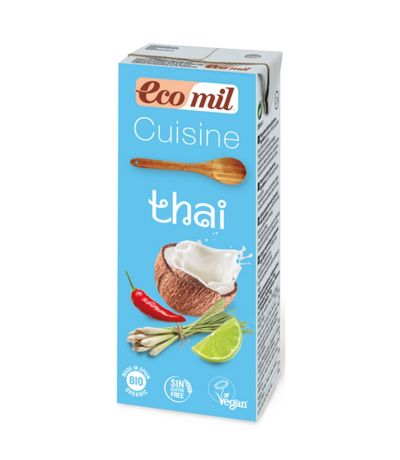 Cuisine Thai Coco SinGluten Bio Vegan 200ml Ecomil