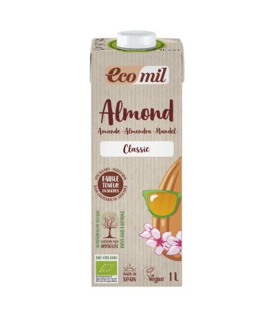 Bebida Vegetal Almendra Classic Bio 6x1L Ecomil