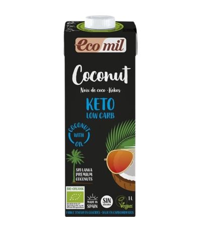 Bebida Vegetal Coconut Nature Keto Bio 6x1L Ecomil
