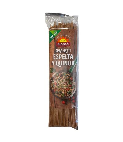 Espagueti de Espelta y Quinoa Bio Vegan 250g Biogra