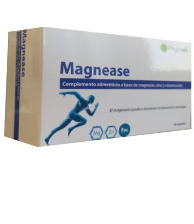 Magnease Magnesio Zinc y Vitamina B6 60comp Phytovit