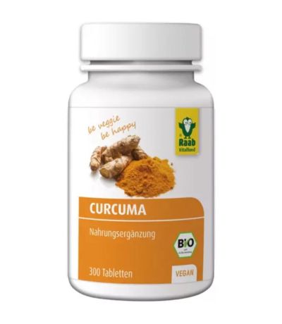 Curcuma Bio Vegan 300comp Raab
