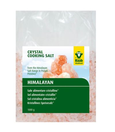 Sal Gruesa Cristalina Alimenticia Himalaya 1kg Raab