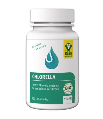Chlorella Bio Vegan 200comp Raab