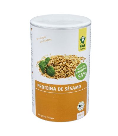 Proteina de Sesamo Polvo Eco Vegan 500g Raab
