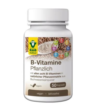 Vitamina B 600Mg 50caps Raab Vitalfood