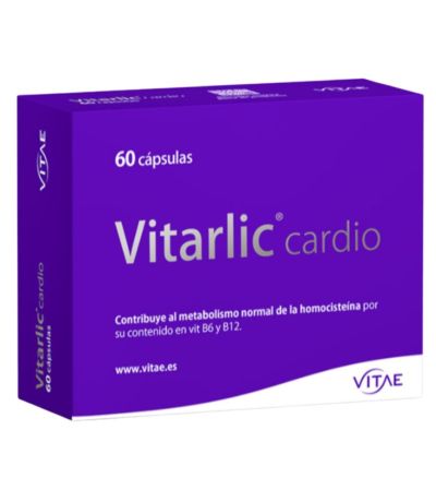 Vitarlic Cardio SinGluten 60caps Vitae