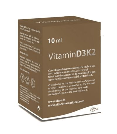 Vitamin D3K2 10ml Vegan Vitae