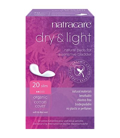 Dry  Light Compresas Ligeras Incontinencia 20 Natracare