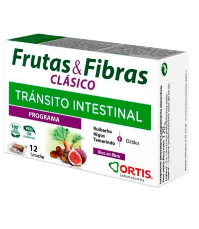 Frutas y Fibras Clasico 12 Cubitos Ortis
