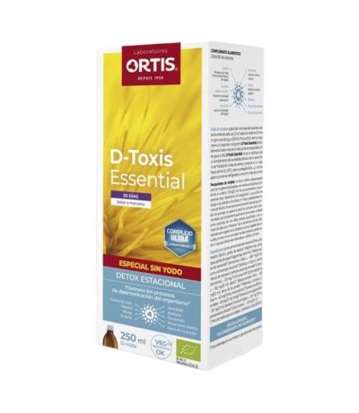 D-Toxis Essential Sin Yodo 250ml Ortis