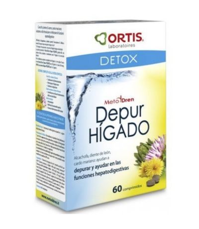 Metodren Depur Higado Detox Vegan 60comp Ortis