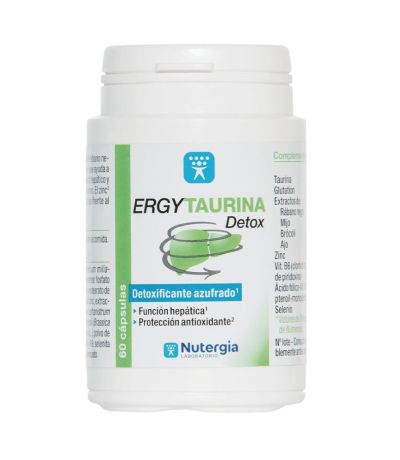 Ergytaurina detoxificante 60caps Nutergia