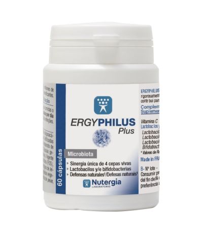 Ergyphilus Plus Equilibrio Intestinal 60caps Nutergia