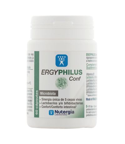Ergyphilus Confort Probioticos 60caps Nutergia