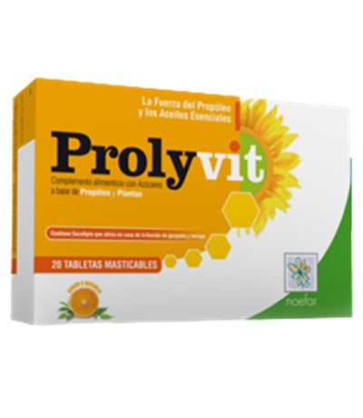 Prolyvit Tabletas Masticables 20comp Noefar