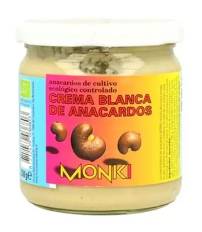 Crema Anacardos Blanca Eco 330g Monki