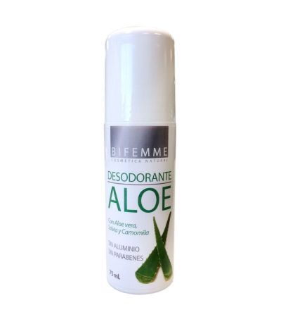 Desodorante Roll On Aloe Vera 75ml Bifemme