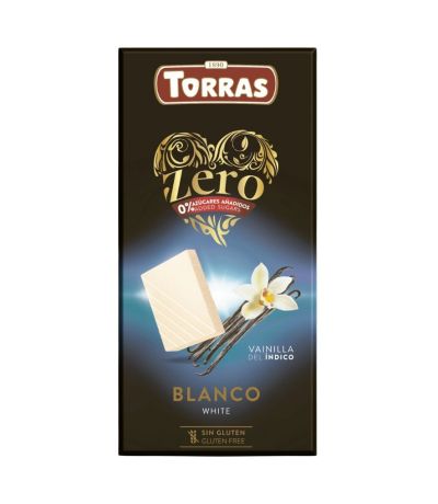 Chocolate Blanco SinAzucar 100g Torras