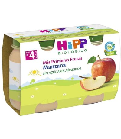 Potitos de Manzana 4M Bio 2x125g HIPP