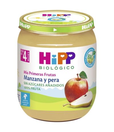Potito de Manzana y Pera 4M Bio 125g HIPP