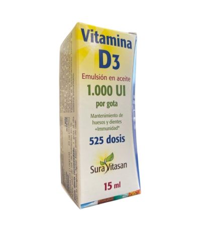Vitamina-D3 Liquida 15ml Sura Vitasan