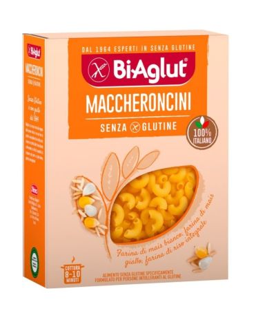 Maccheroncini Pasta Coditos SinGluten 400g Bi Aglut