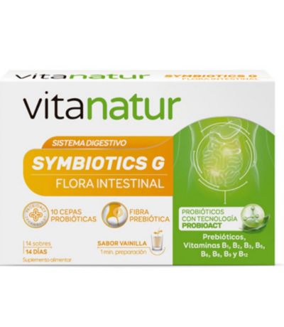 Simbiotics-G Flora Intestinal 14 Sobres Vitanatur