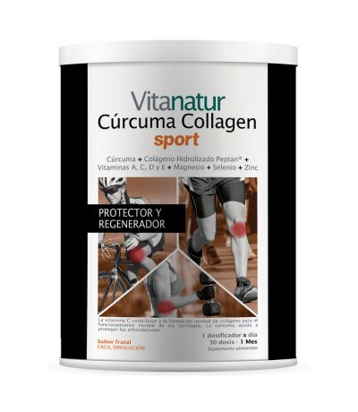 Curcuma Collagen Sport 360g Vitanatur