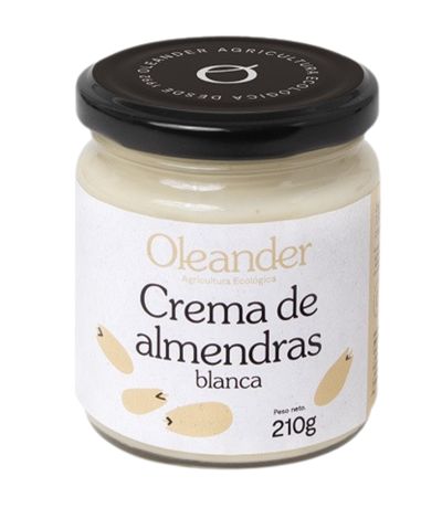 Crema de Almendras Blanca SinGluten Eco 210g Oleander