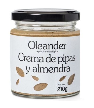 Crema de Pipas y Almendras SinGluten Eco 210g Oleander