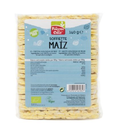 Soffiette Maiz SinGluten Bio Vegan 140g La Finestra Sul Cielo