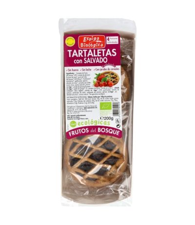Pack Tartaletas con Salvado y Frutos del Bosque Eco 4x55g Espiga Bio
