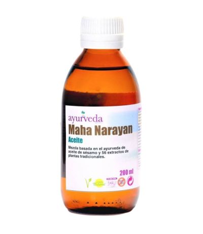 Aceite para Masaje Maha Narayan 200ml Ayurveda