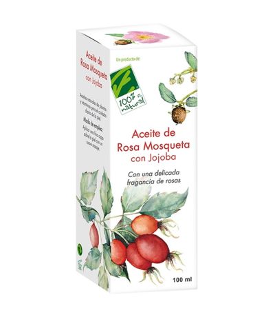 Aceite Rosa Mosqueta y Jojoba 100ml 100  Natural