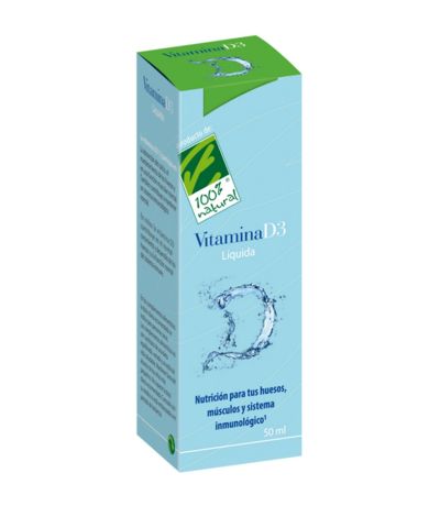 Vitamina-D3 Liquida 50ml 100  Natural