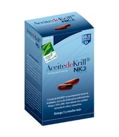 Aceite de Krill NKO 500Mg 120caps 100  Natural