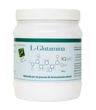 L-Glutamina en Polvo 504g 100  Natural