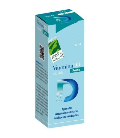 Vitamina D3 Liquida Forte 30ml 100  Natural