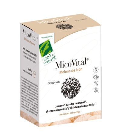 Micovital Melena de Leon 60caps 100% Natural