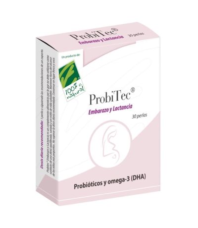 Probitec Embarazo y Lactancia 30 perlas 100% Natural